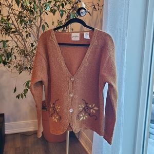 Brown SK Jessica Tierney Cardigan